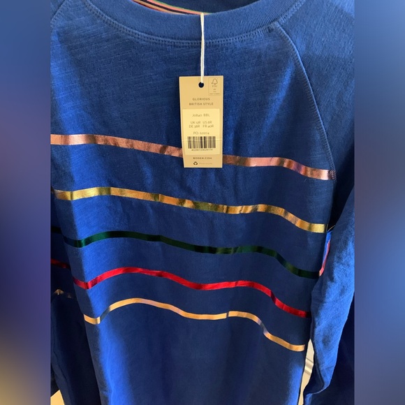 NWT Boden Mabel Sweatshirt Dress. - Picture 4 of 4